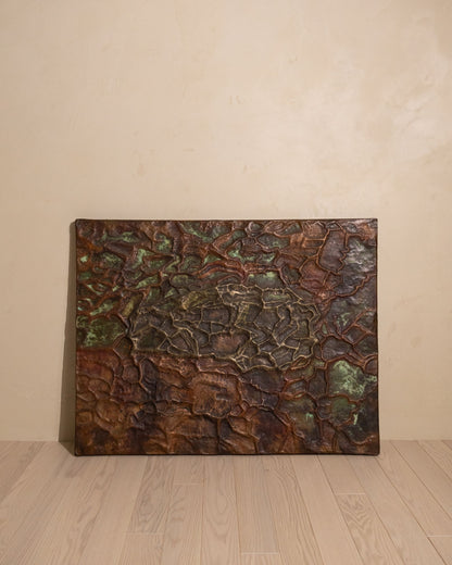 20th Century Bronze Wall Hanging