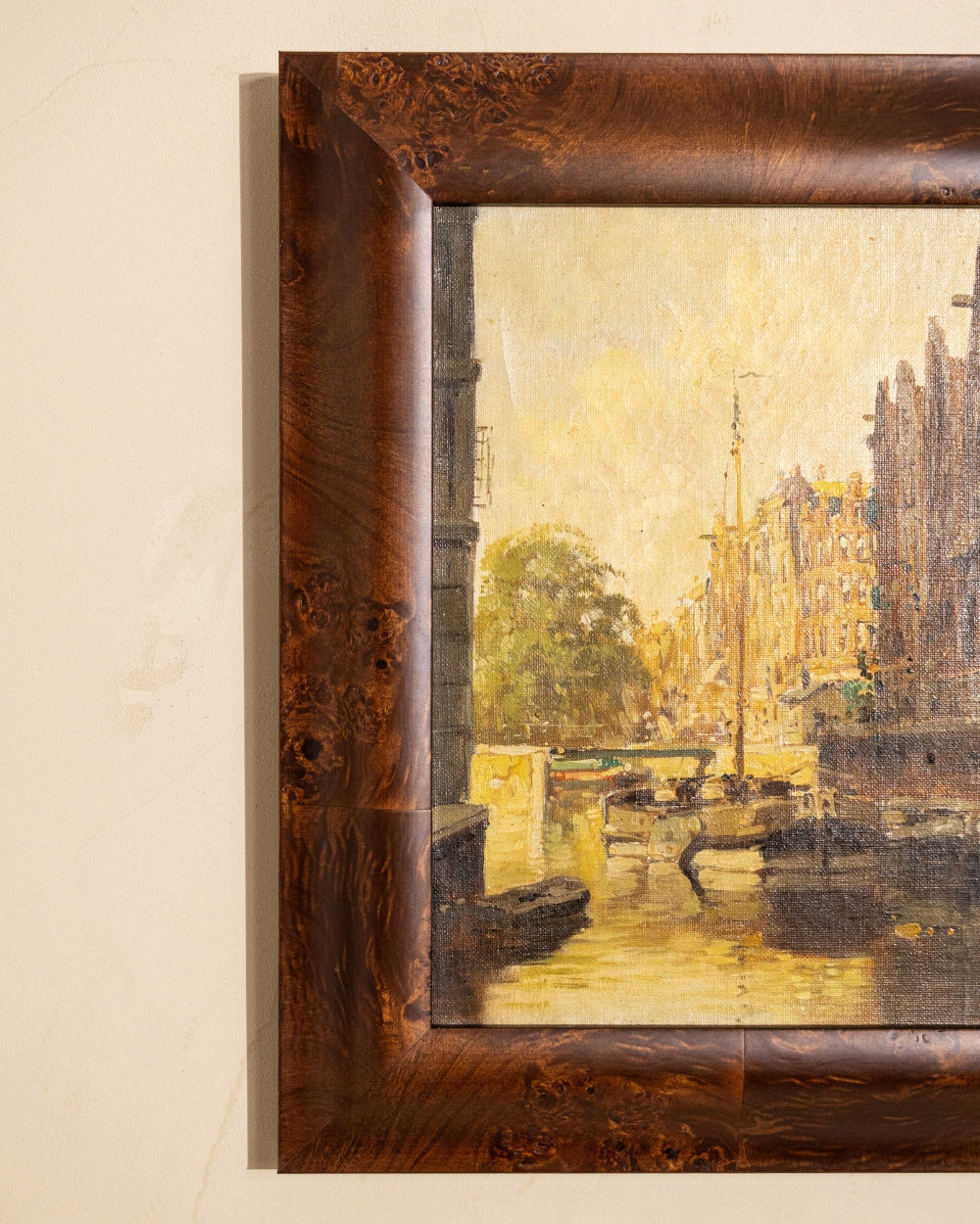 Canal Scene by Hendrik Ten Hoven