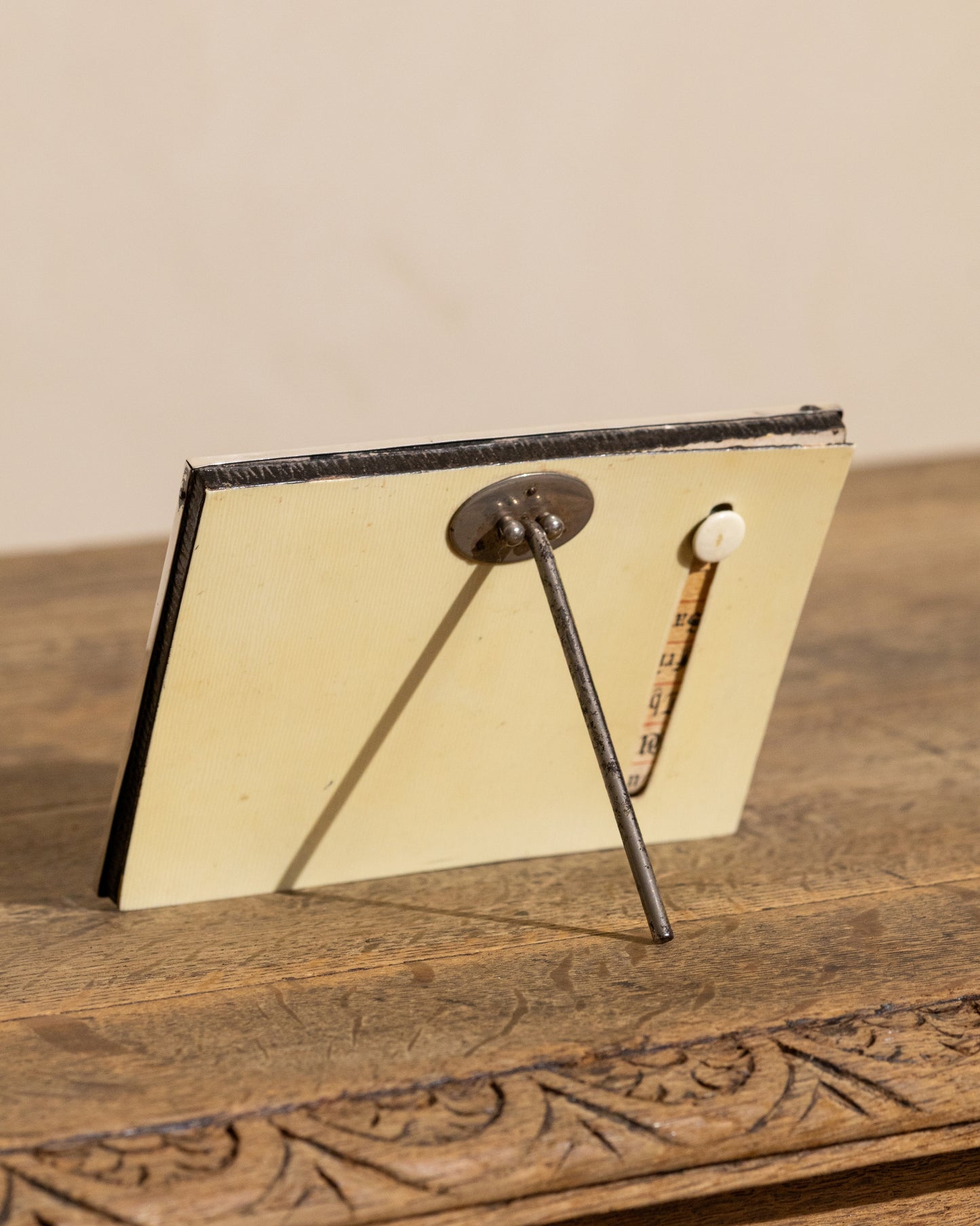 1912 Silver Perpetual Desk Calendar