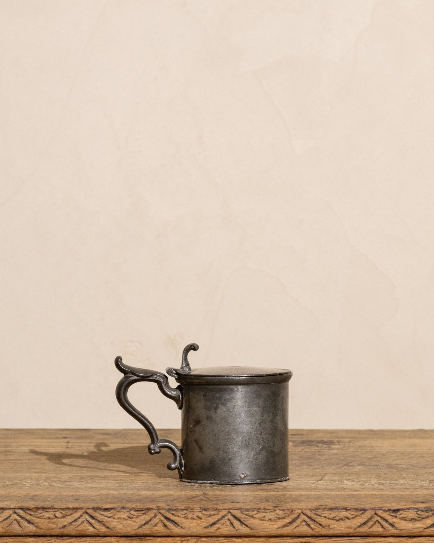 James Dixon & Sons Pewter Mustard Pot