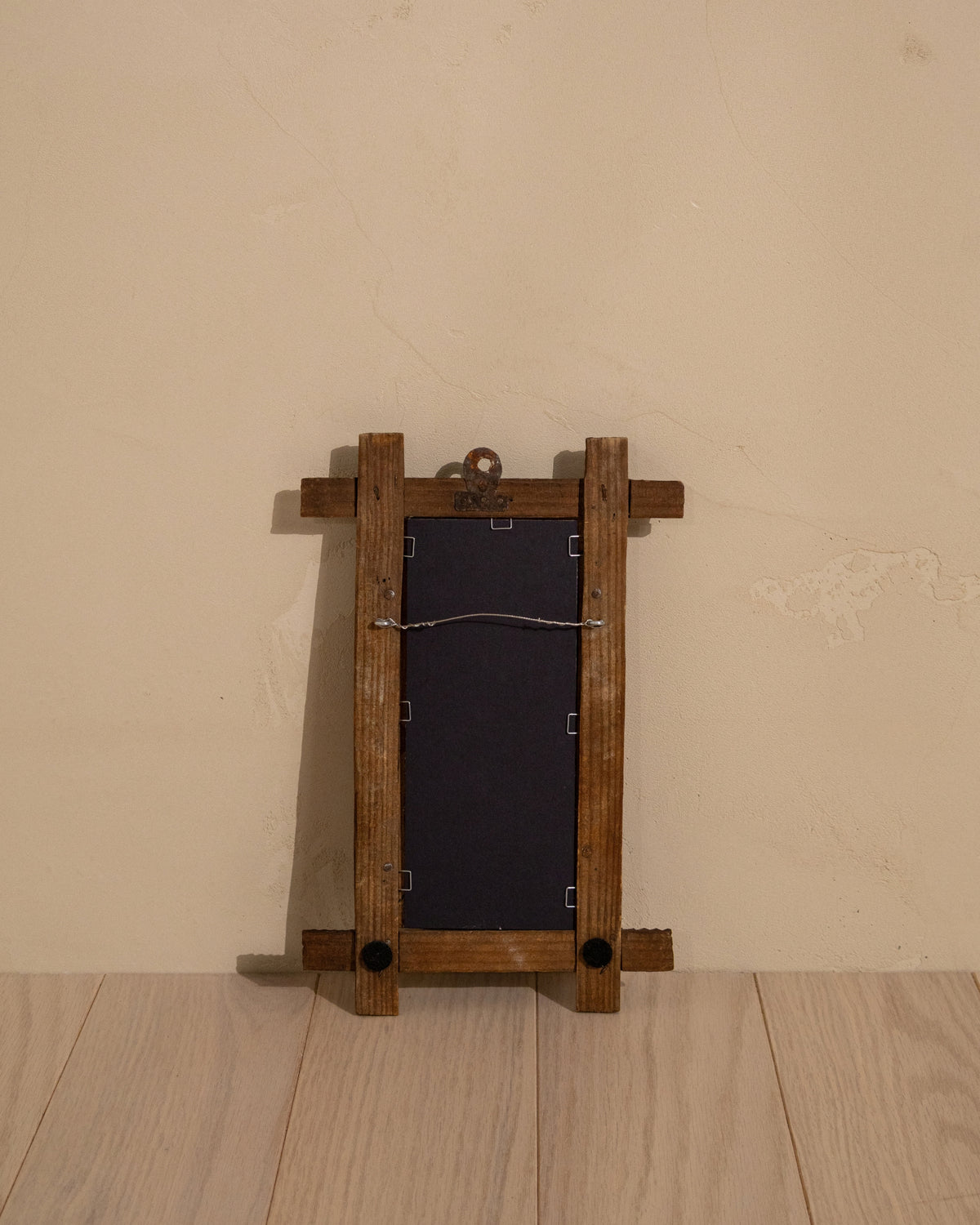 Antique Tramp Art Mirror