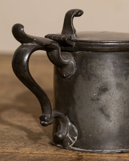 James Dixon & Sons Pewter Mustard Pot