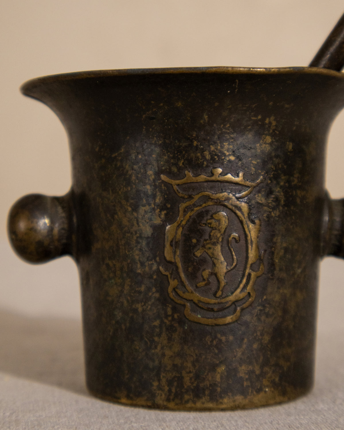 Vintage European Mortar & Pestle