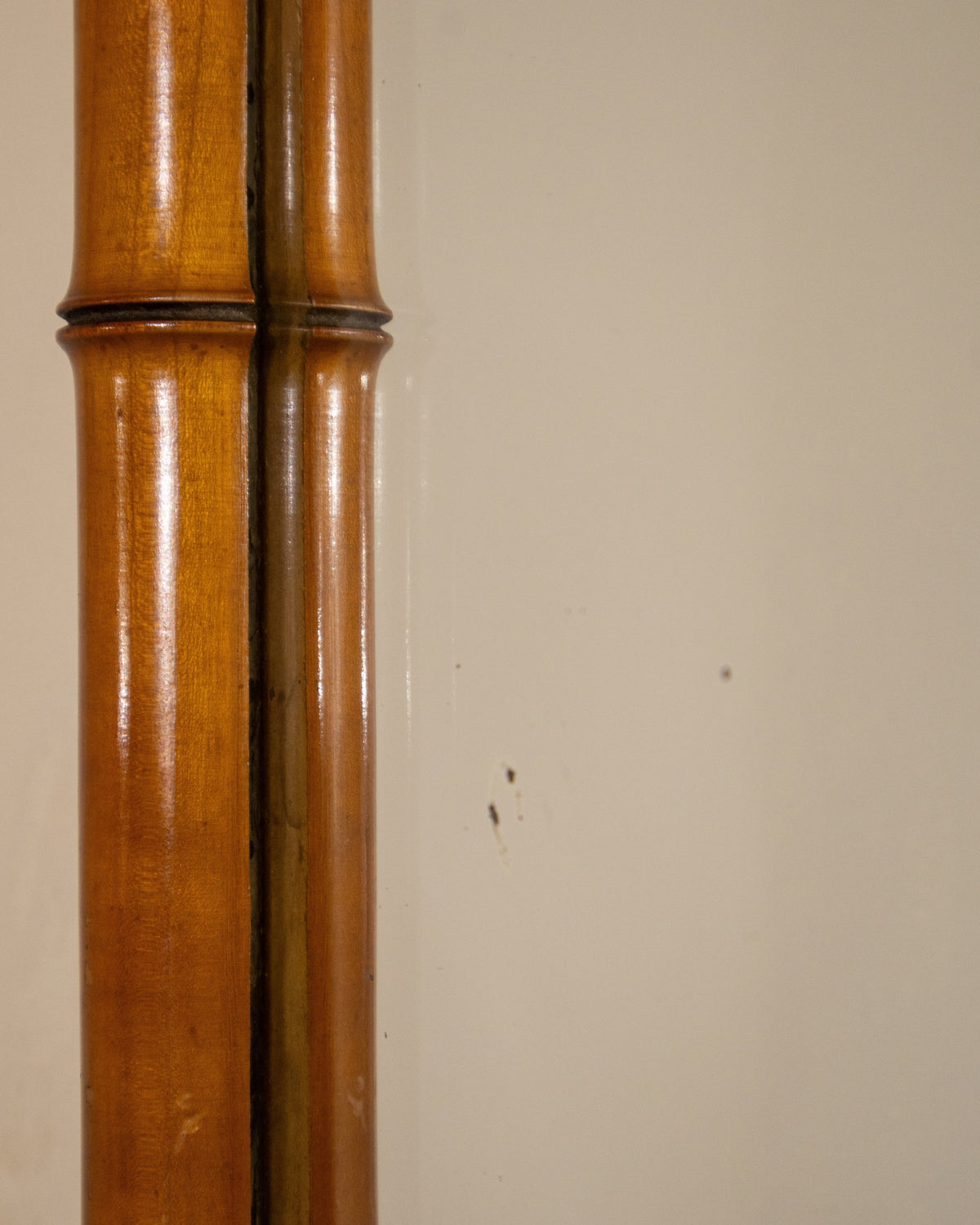 Antique Faux Bamboo Mirror, Circa 1900