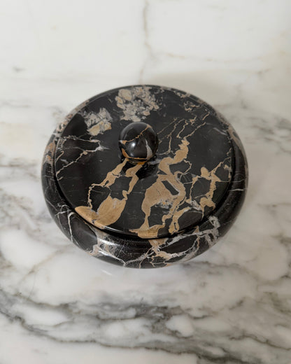 20th Century Italian Black Marble Box