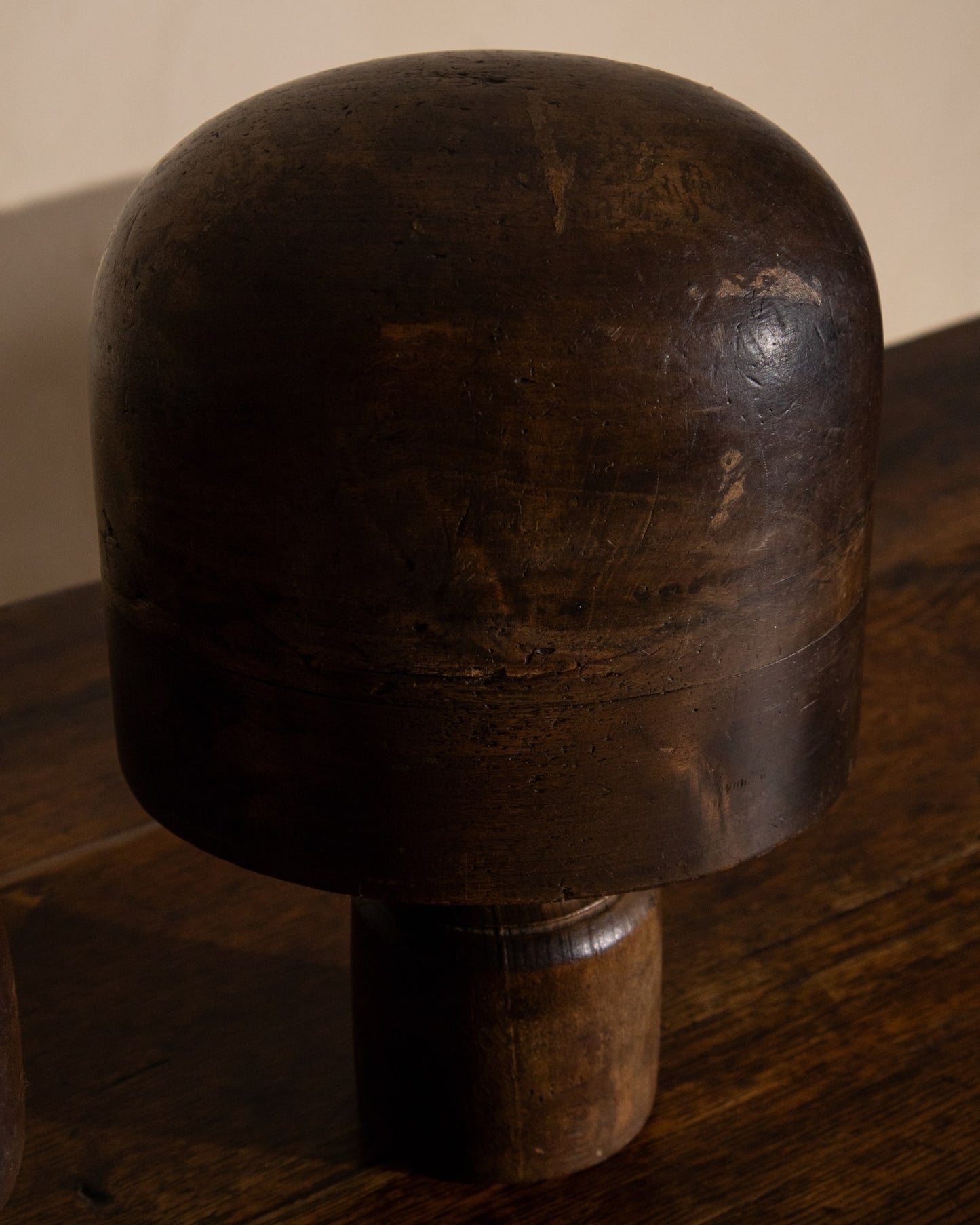 Pair of 1920s Pine Hat Moulds
