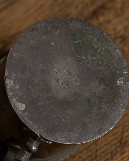 James Dixon & Sons Pewter Mustard Pot