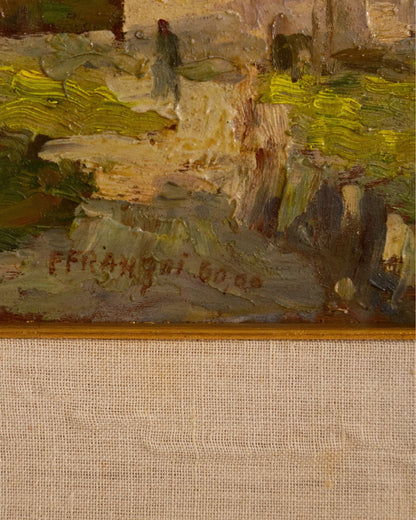 Pair of Vintage Landscape Paintings