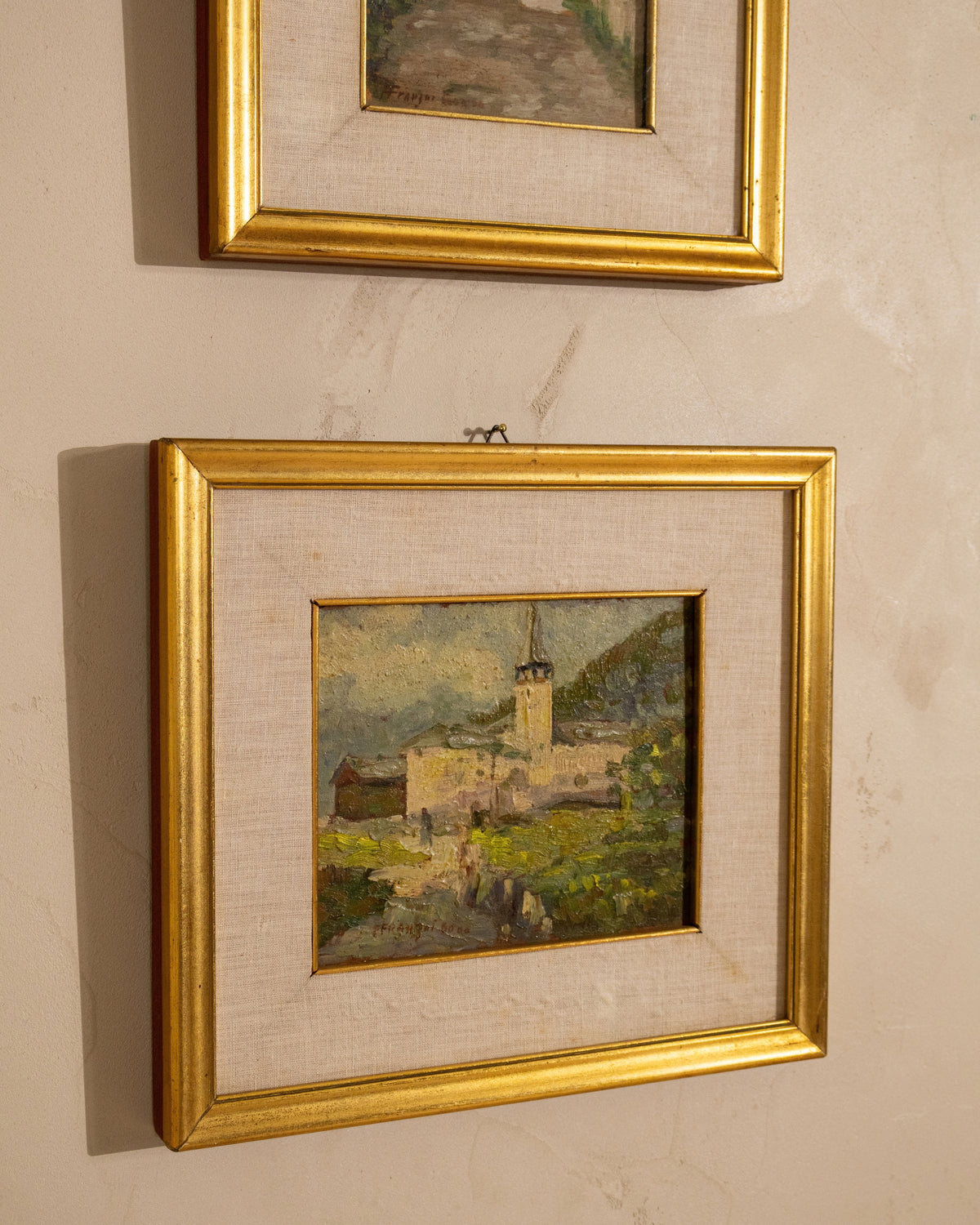 Pair of Vintage Landscape Paintings