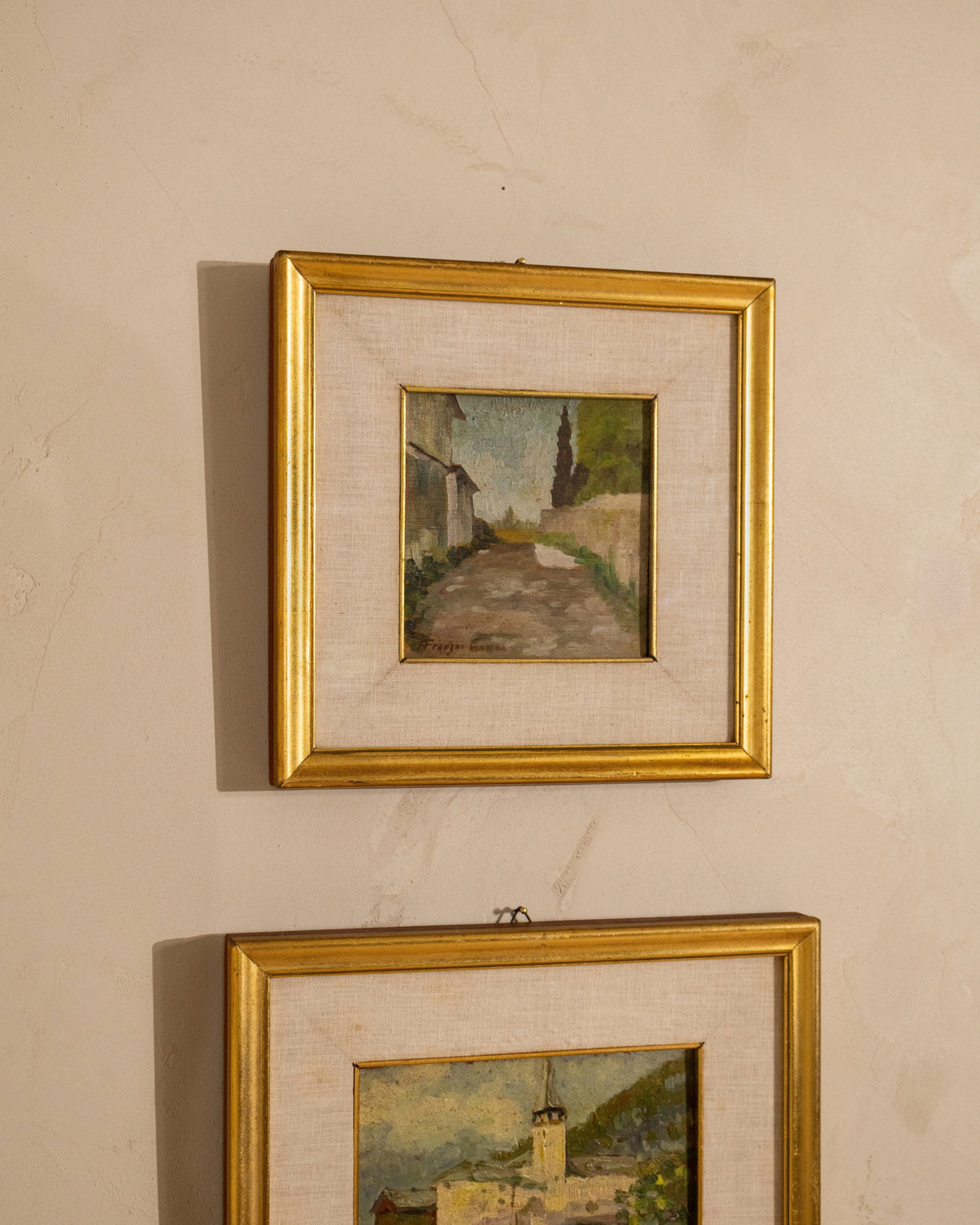 Pair of Vintage Landscape Paintings