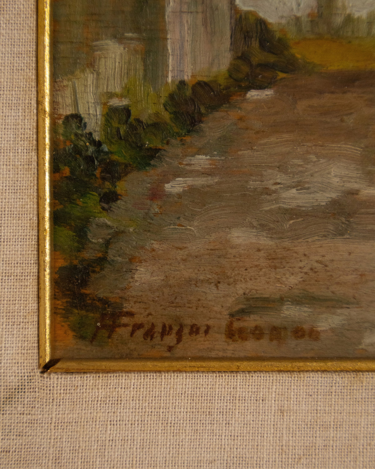 Pair of Vintage Landscape Paintings