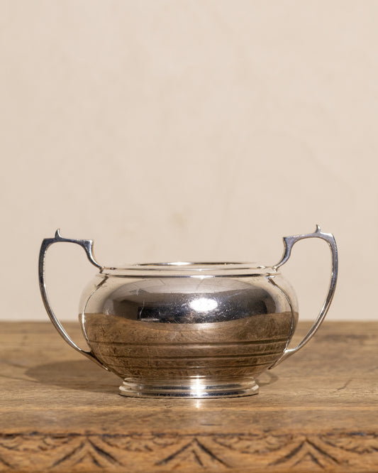Art Deco Silver-Plated Sugar Bowl