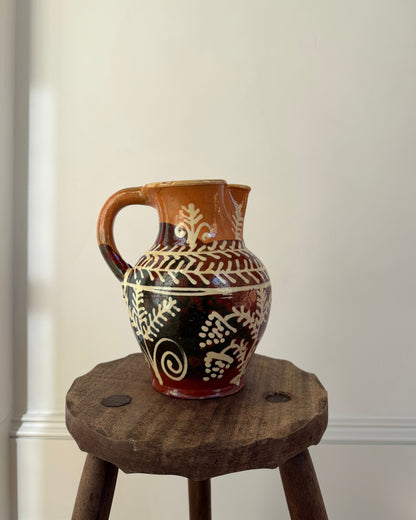 Vintage Hungarian Pottery Jug I