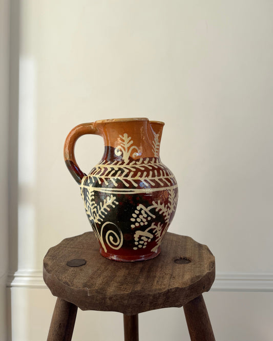 Vintage Hungarian Pottery Jug I