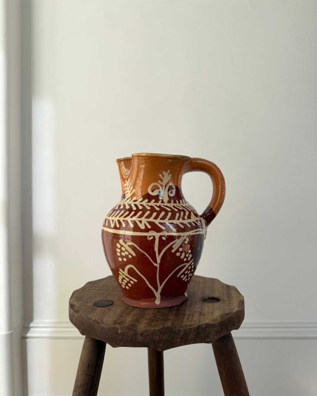 Vintage Hungarian Pottery Jug I