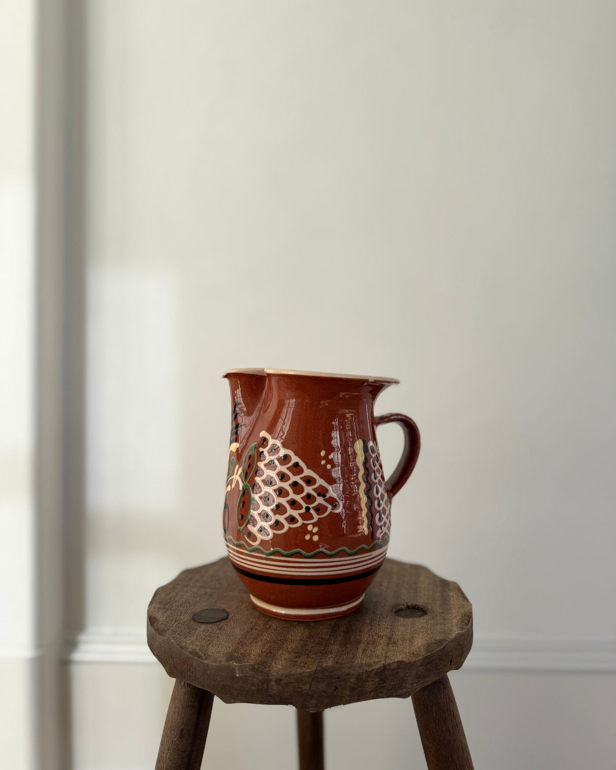 Vintage Hungarian Pottery Jug II