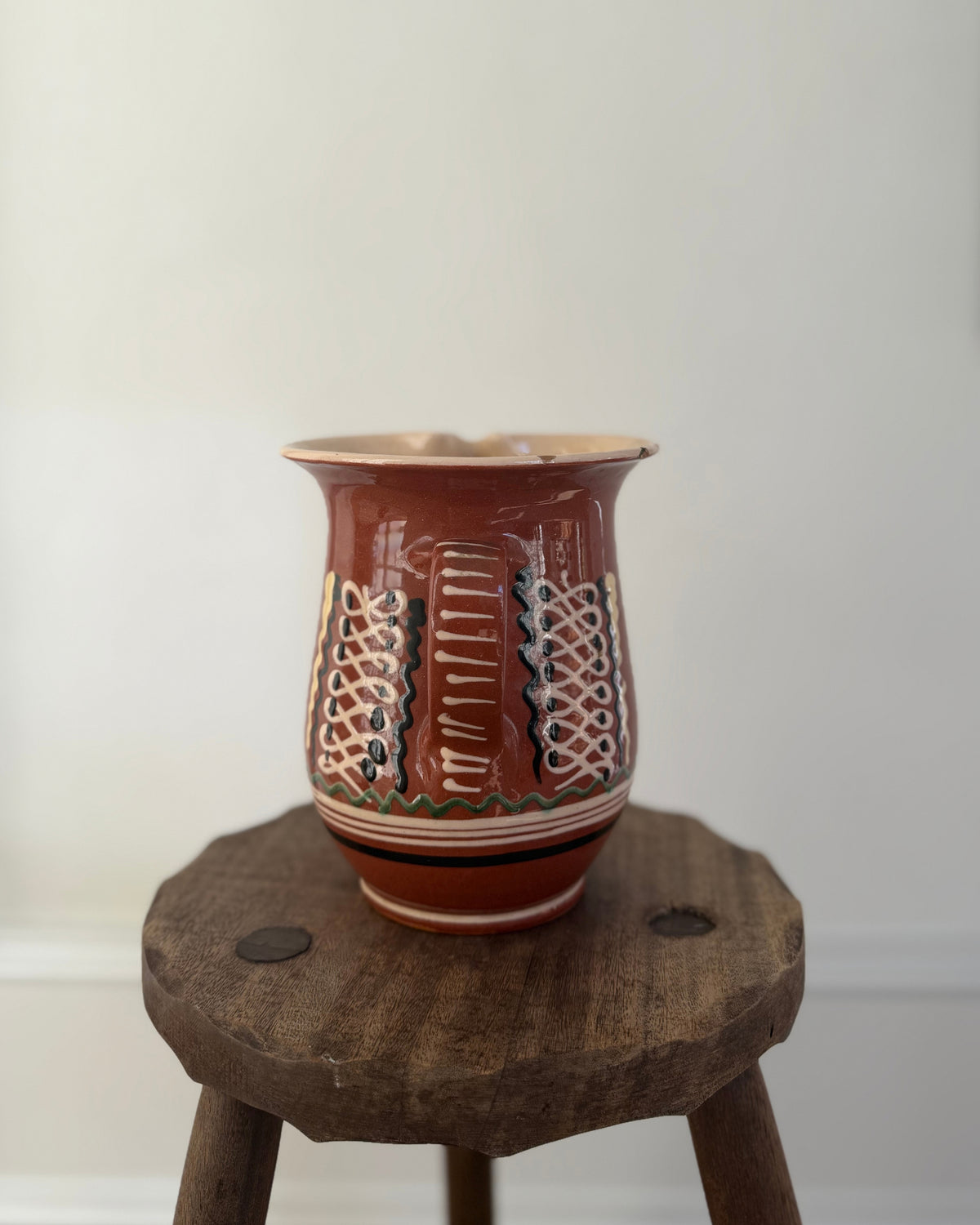 Vintage Hungarian Pottery Jug II