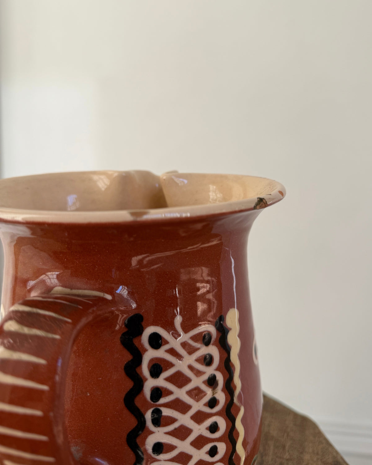 Vintage Hungarian Pottery Jug II