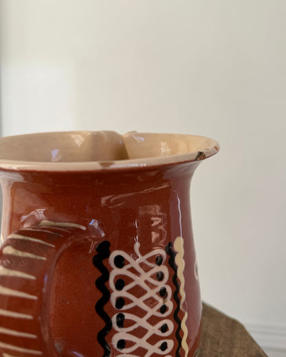 Vintage Hungarian Pottery Jug II