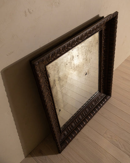 18th Century Italian Carved Wood Mirror