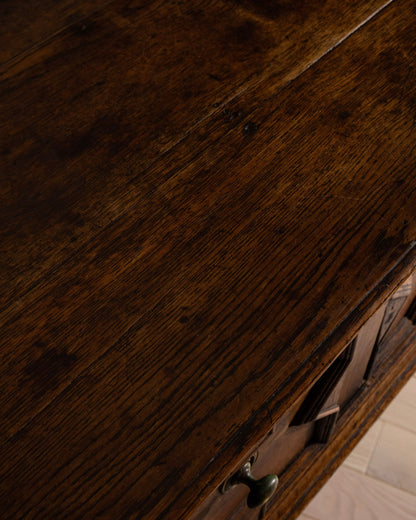 18th Century European Oak Console Table