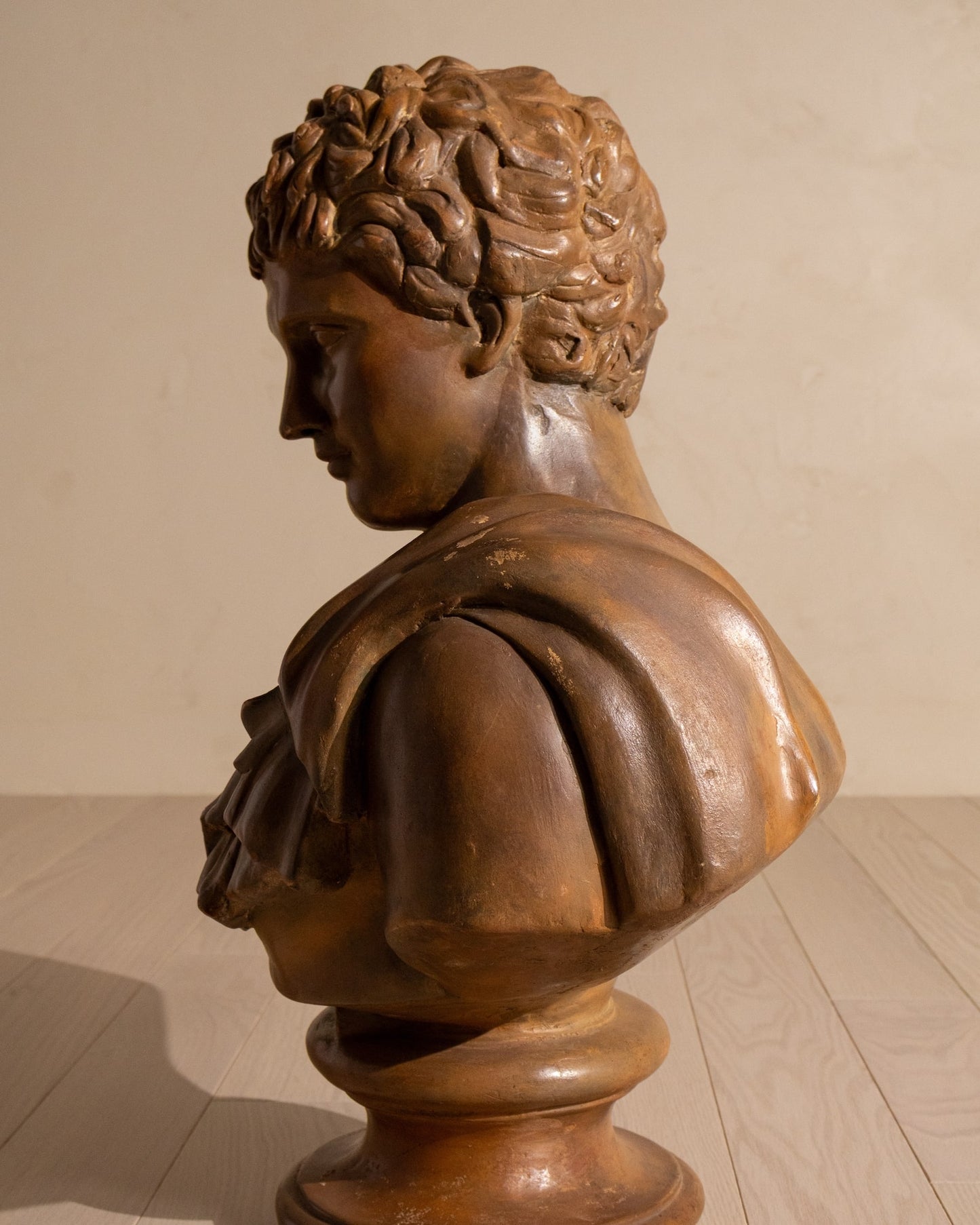 Early 20th Century Terracotta Bust of Hermes