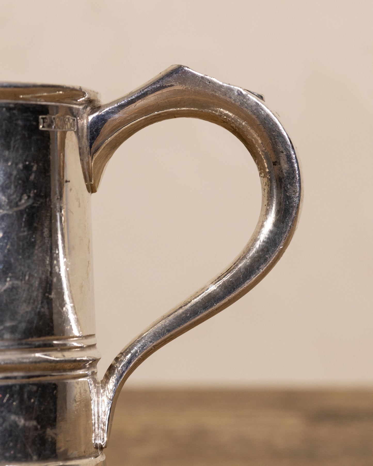 Silver-Plated Pint Tankard