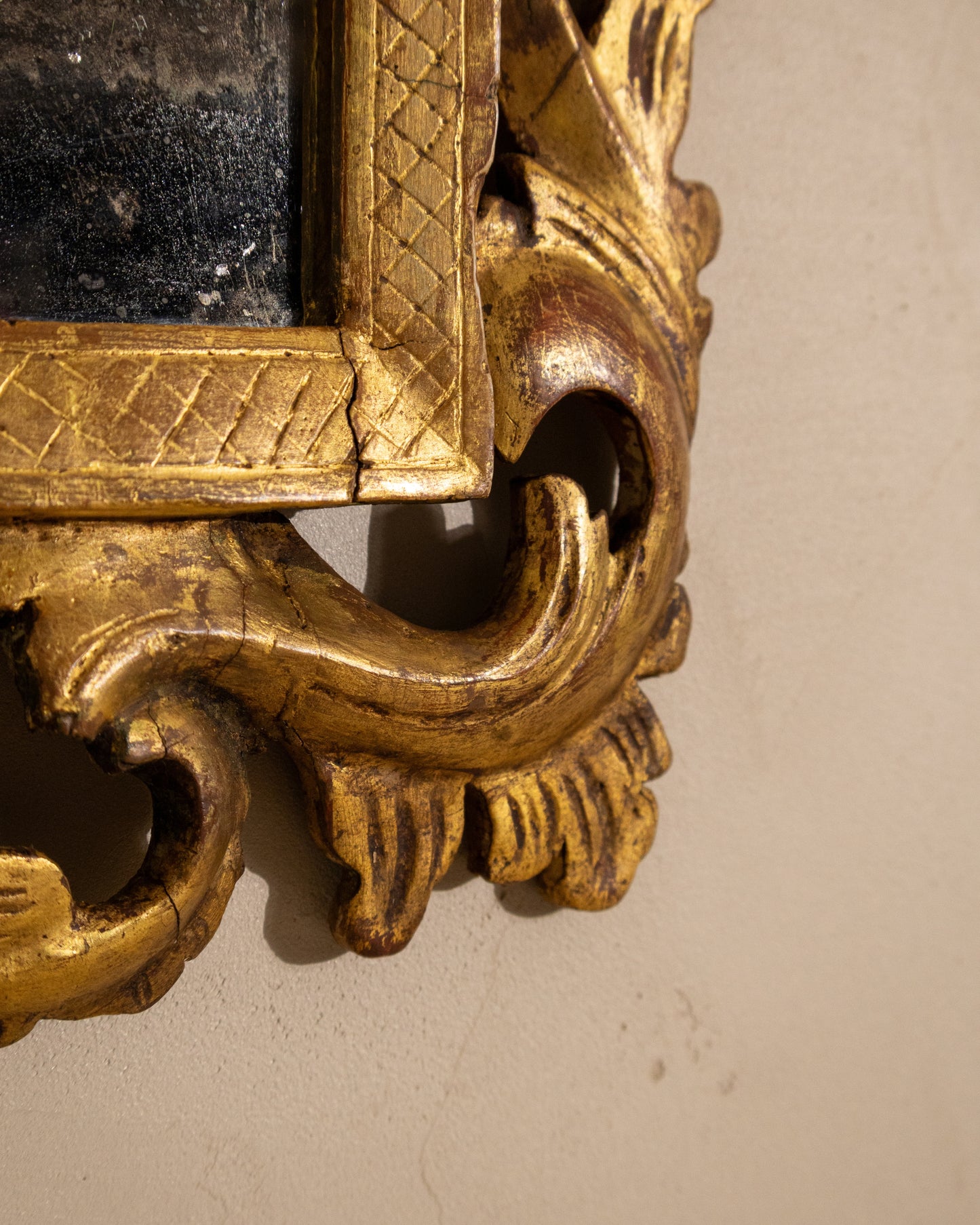 19th Century French Giltwood Mirror