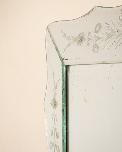 1950s French Venetian Style Mirror