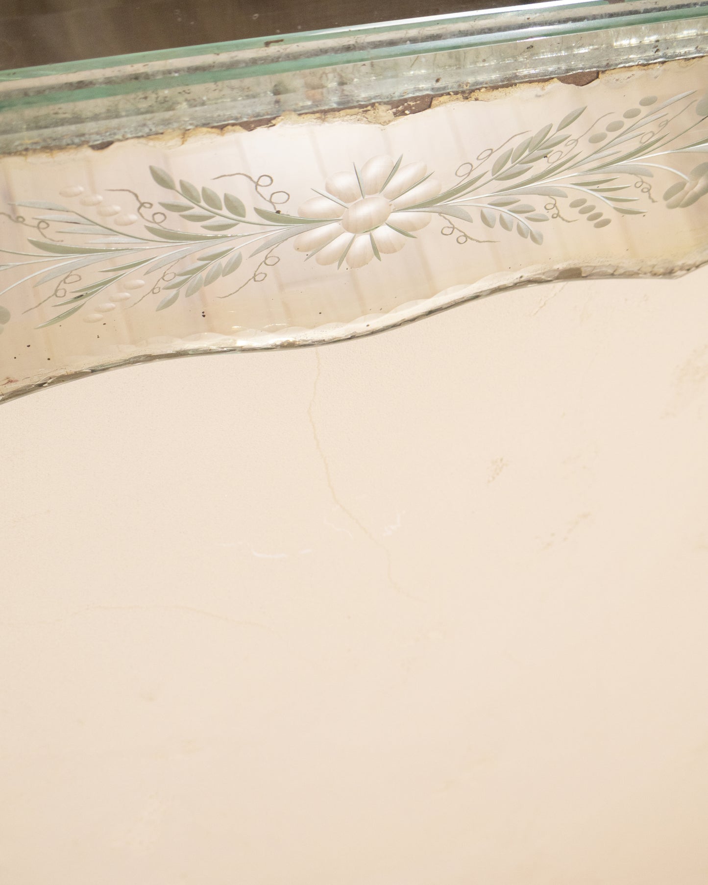 1950s French Venetian Style Mirror