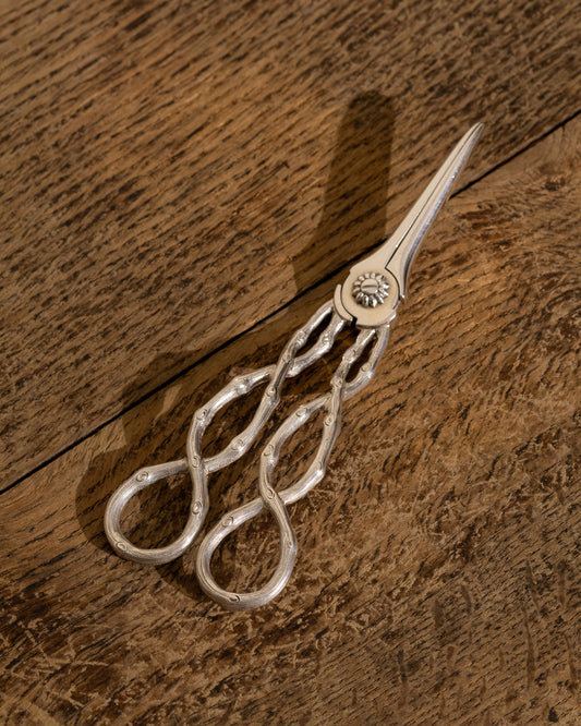 1839 Sterling Silver Grape Shears — Charles Rawlings & William Summers