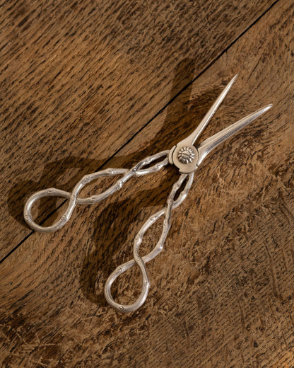 1839 Sterling Silver Grape Shears — Charles Rawlings & William Summers