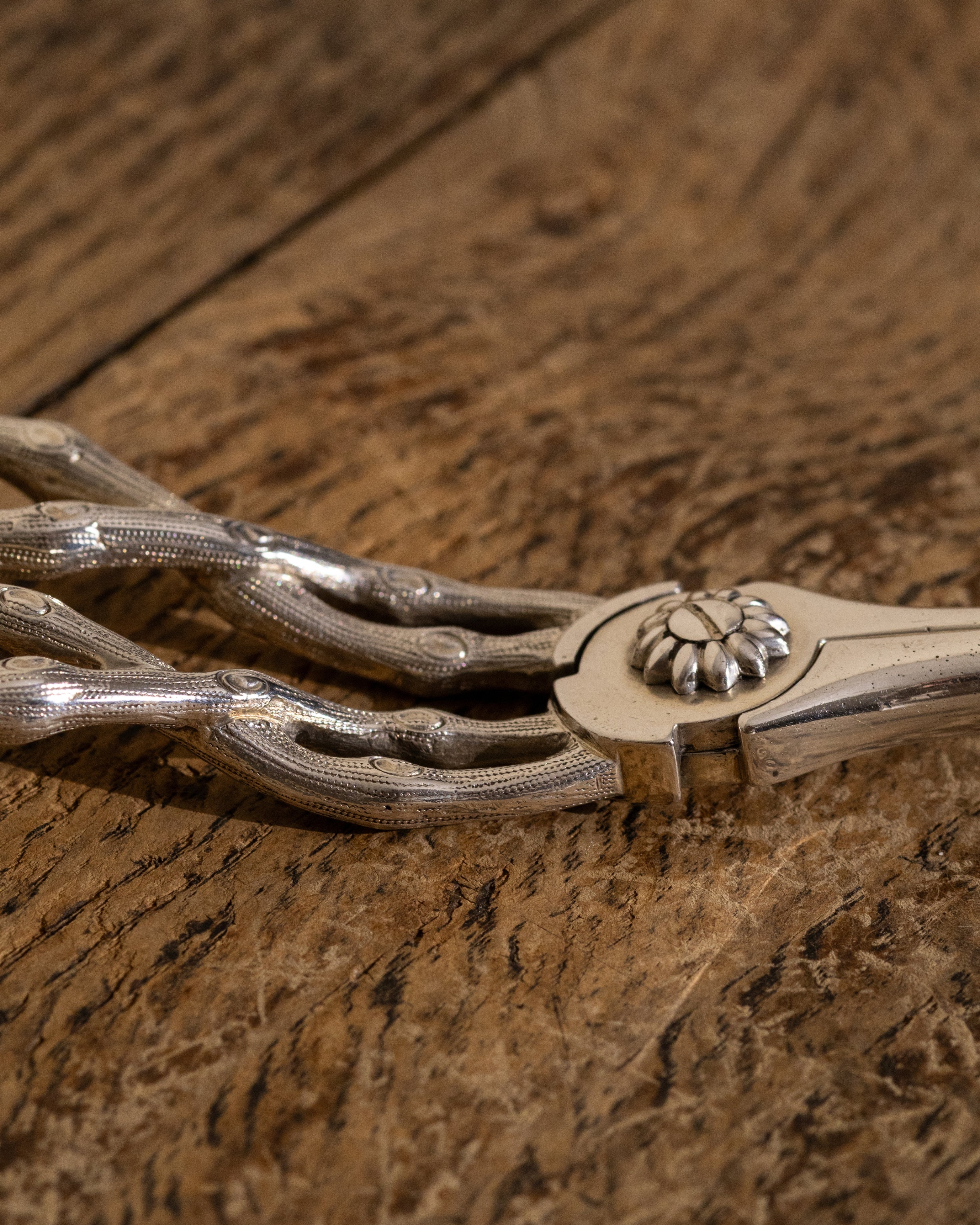 1839 Sterling Silver Grape Shears — Charles Rawlings & William