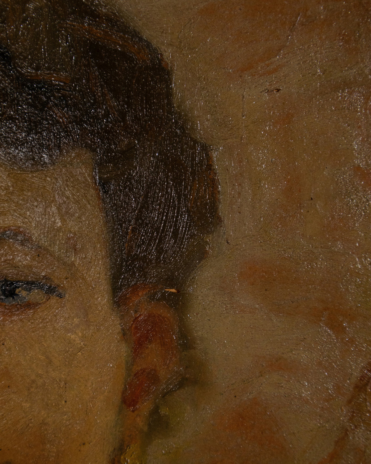 1926 Italian Portrait of a Woman, Signed