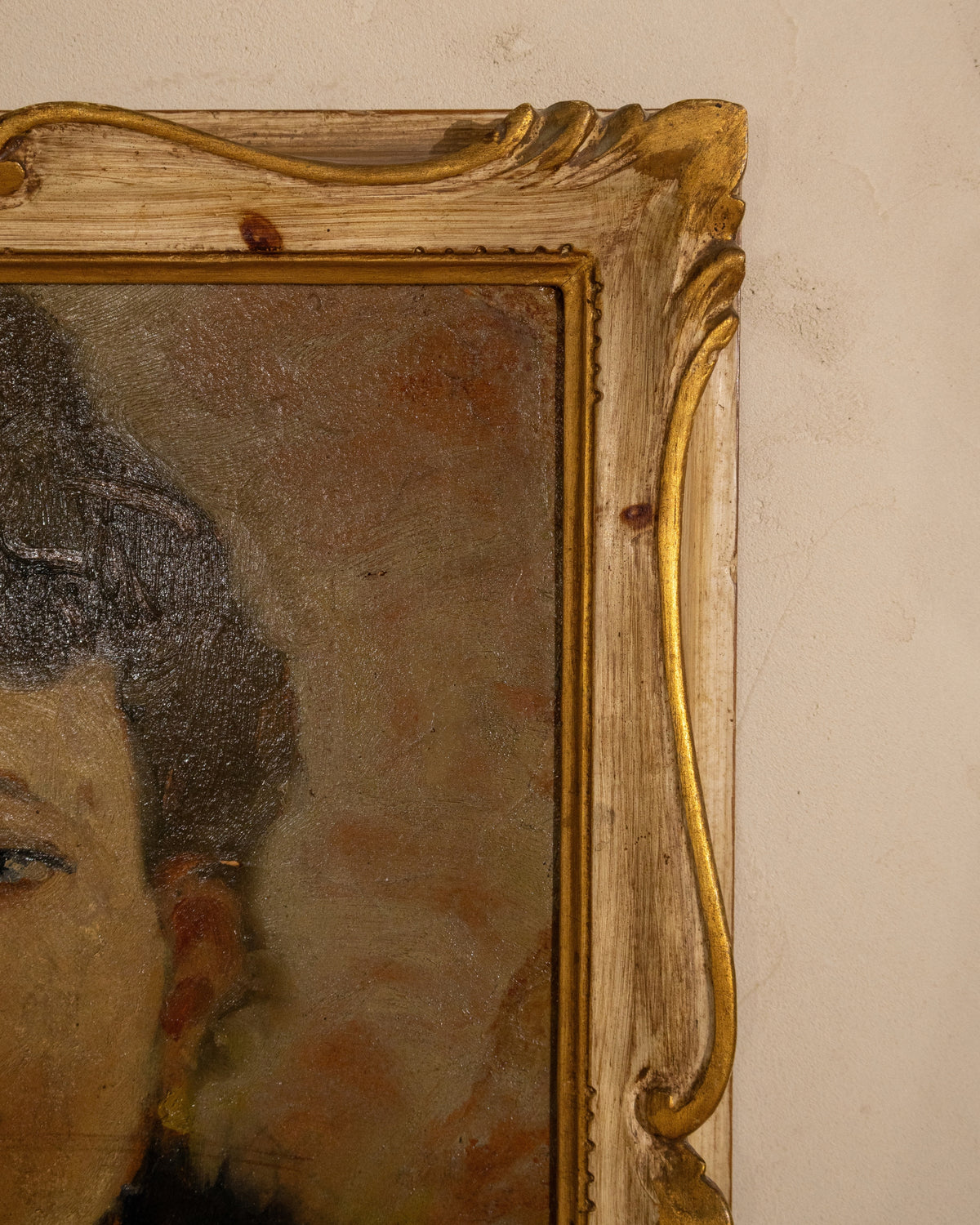 1926 Italian Portrait of a Woman, Signed