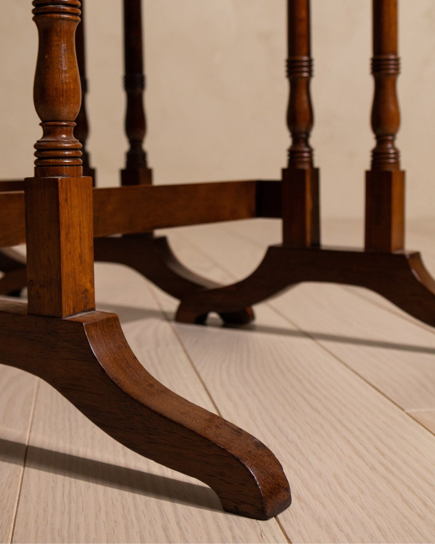 Nest of Three Regency Rosewood Tables
