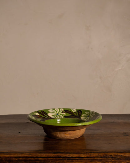 Hand-Painted Hungarian Slipware Bowl
