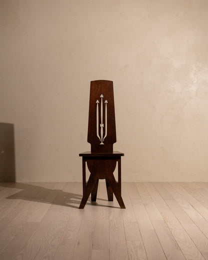 Arts & Crafts Hall Chair, c. 1900
