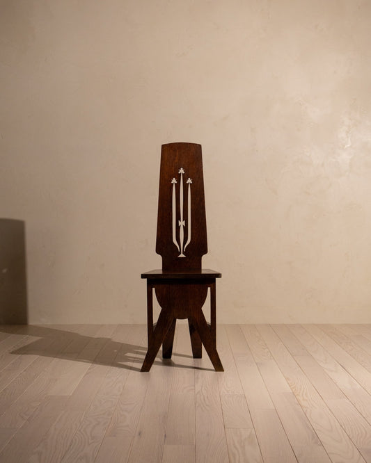 Arts & Crafts Hall Chair, c. 1900