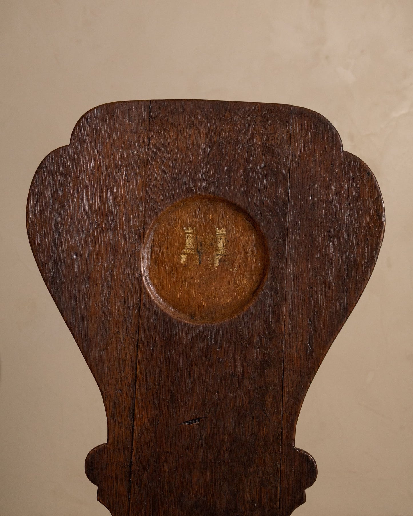 Early 19th Century Georgian ‘Sgabello’ Oak Hall Chair