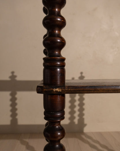 French Bobbin Bookcase, Circa 1900