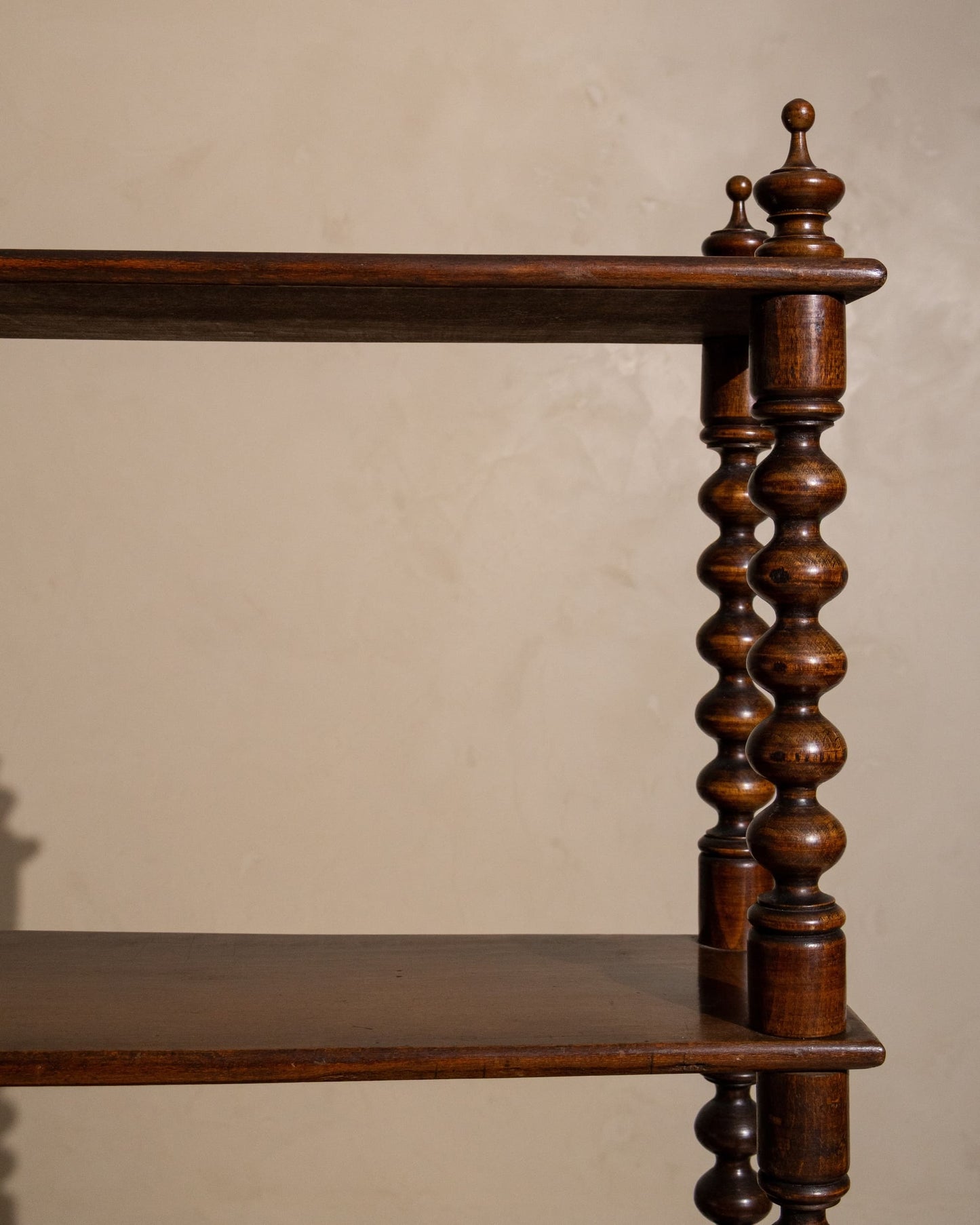 French Bobbin Bookcase, Circa 1900