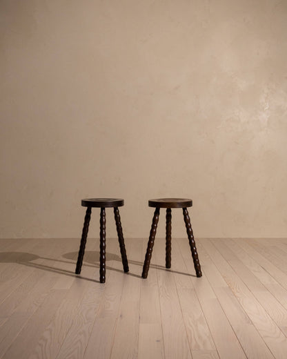 French Bobbin Tripod Stool