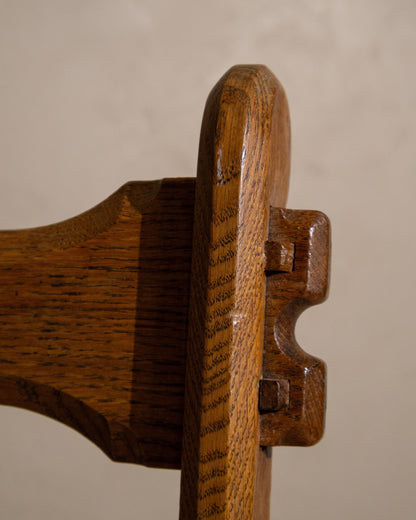 Set of Six Pugin–Style Dining Chairs