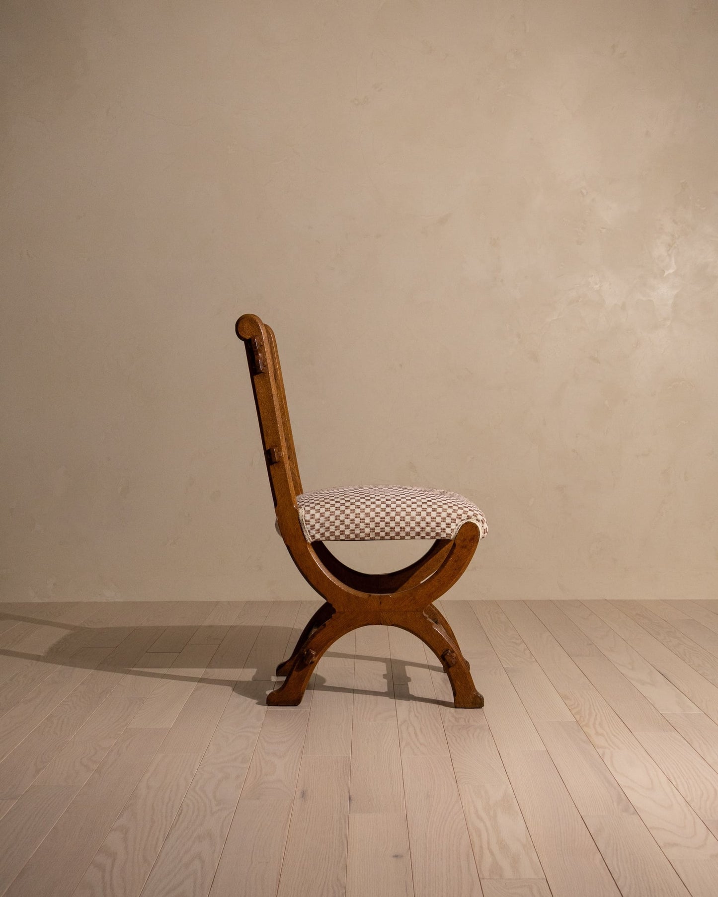 Set of Six Pugin–Style Dining Chairs