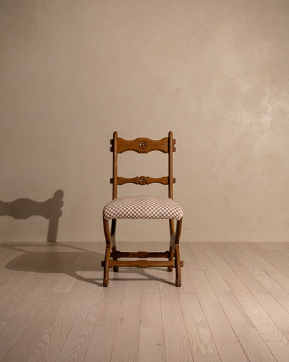 Set of Six Pugin–Style Dining Chairs