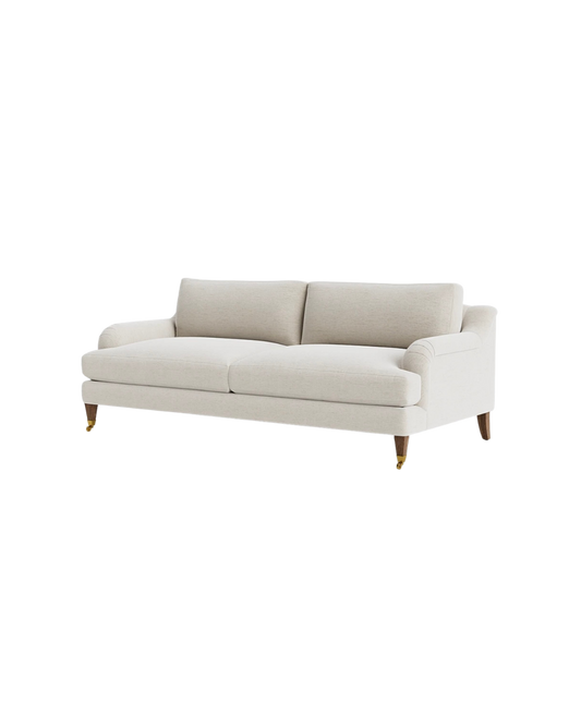Lucille English Roll Arm Sofa 78"
