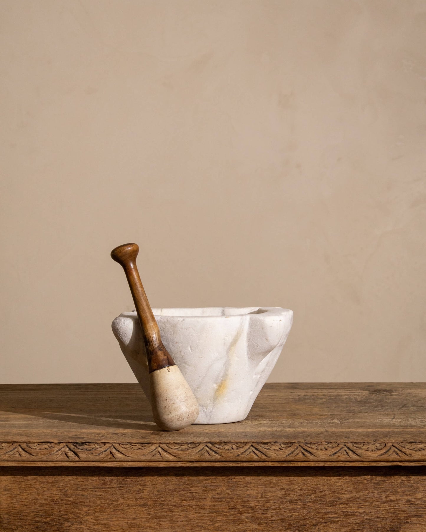 Stone Mortar and Pestle