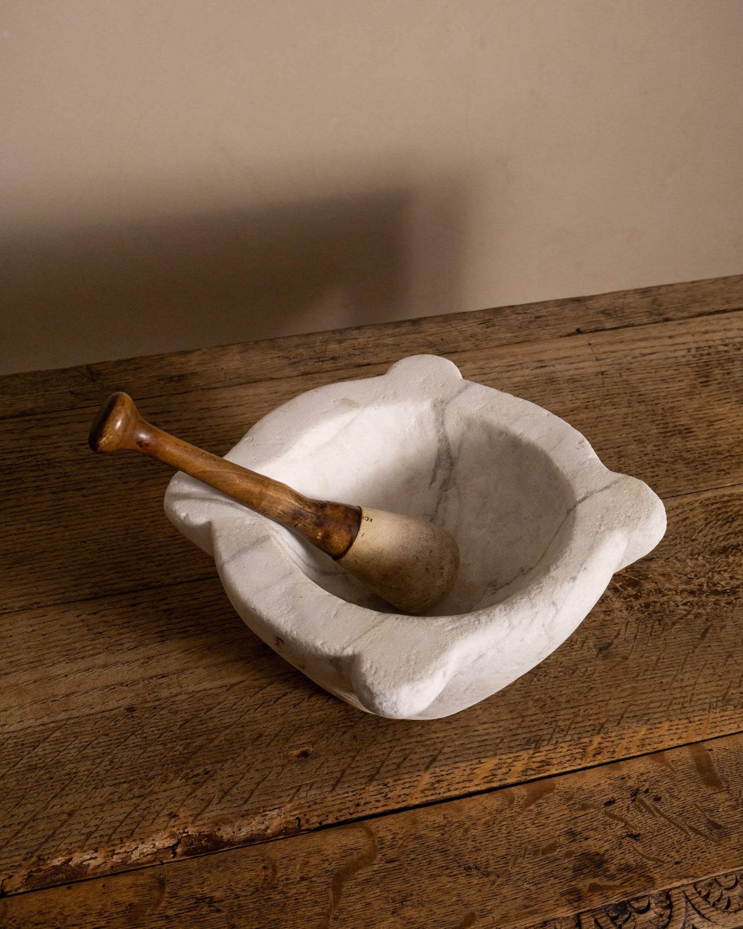Stone Mortar and Pestle