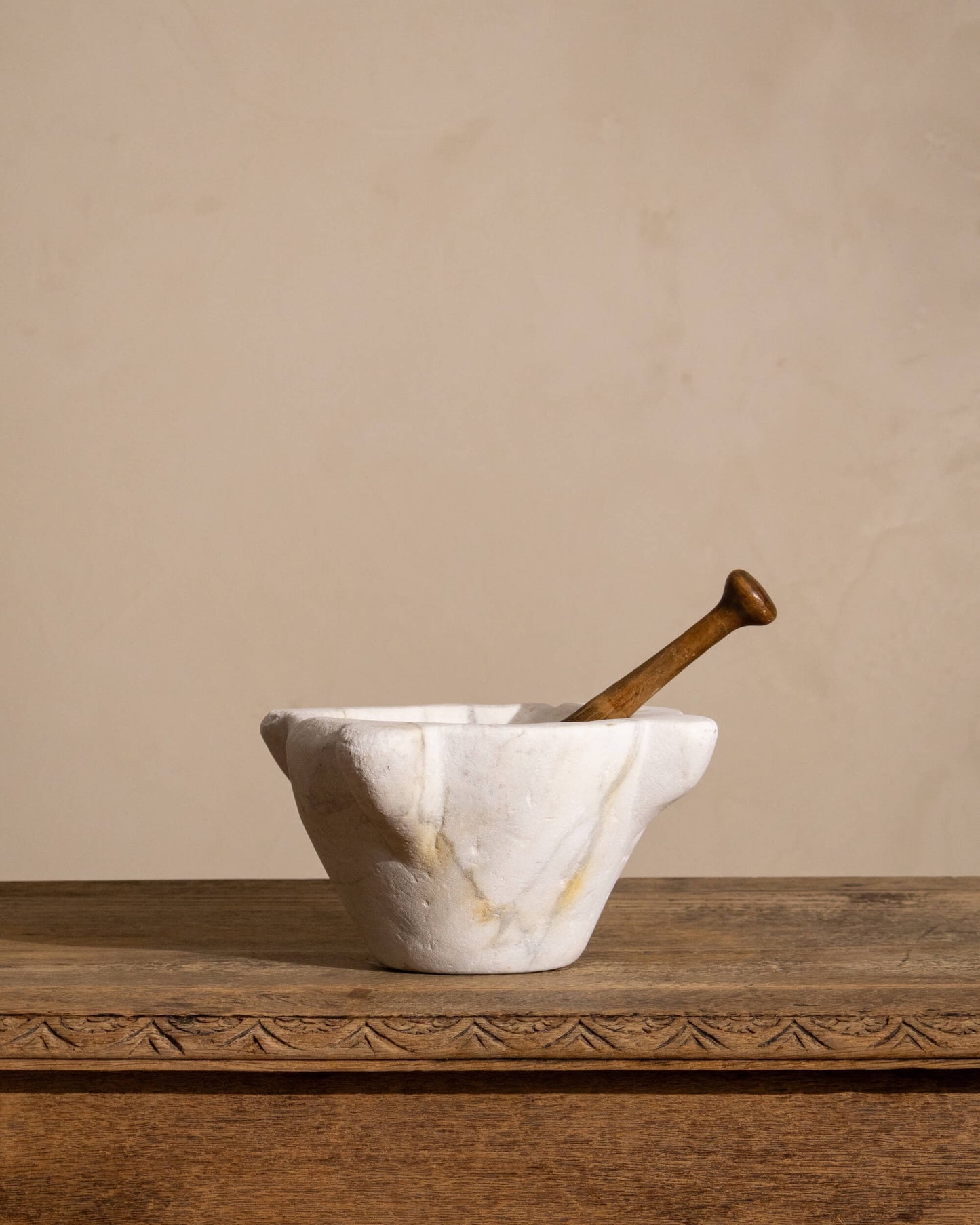 Stone Mortar and Pestle